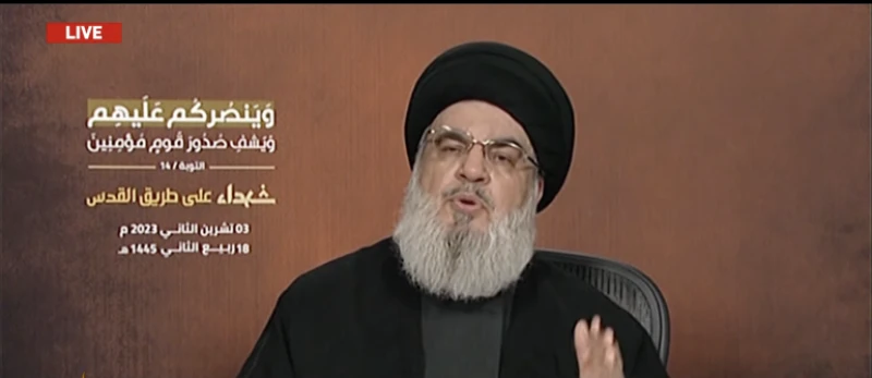 Toespraak Nasrallah: Hezbollah laat - zoals verwacht - alle opties open